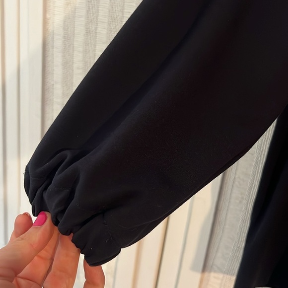 Mango Combined contrast denim overshirt size M - Picture 10 of 11